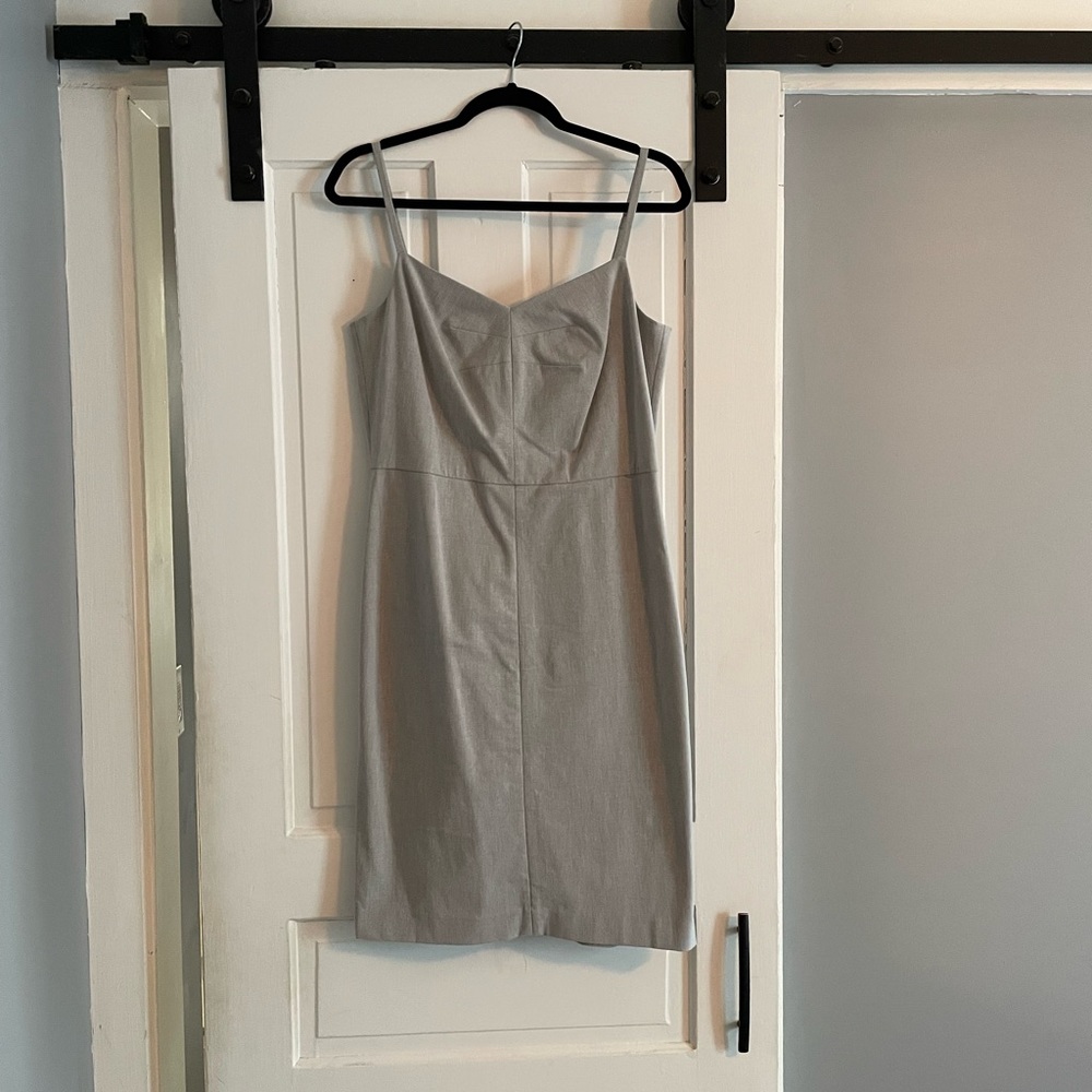 Gray banana republic dress